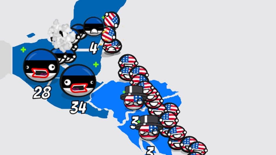 Country Balls.io: Battle Arena screenshot