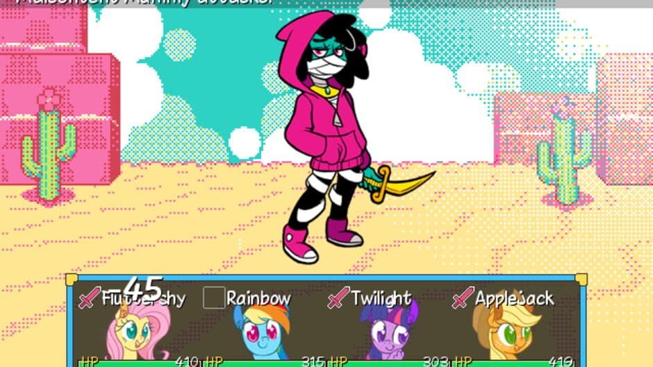 Super Lesbian Horse RPG screenshot