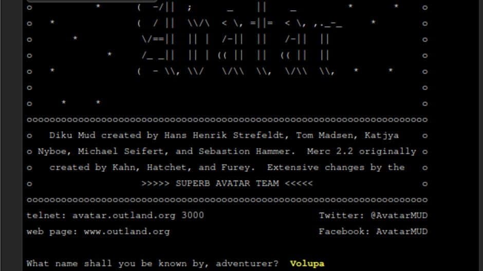 Avatar screenshot