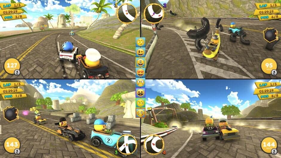 Emoji Kart Racer screenshot