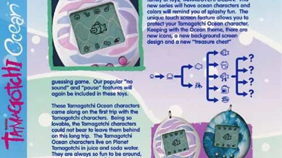 Tamagotchi Ocean screenshot