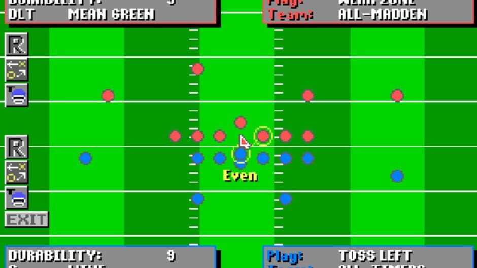 John Madden Football II screenshot