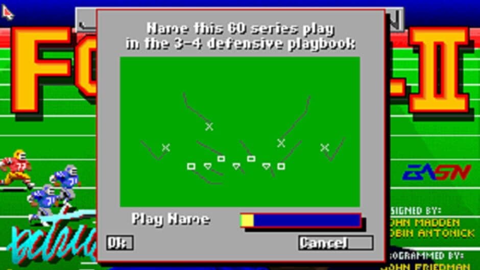 John Madden Football II screenshot