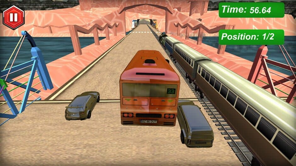 Cars vs Train screenshot