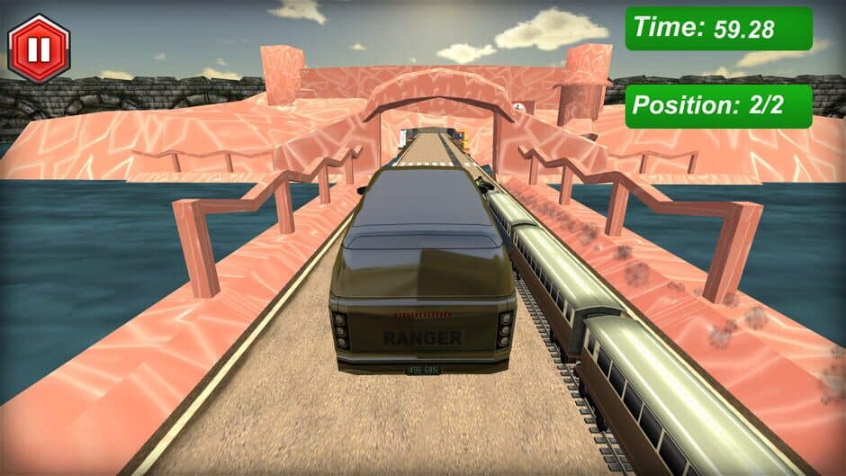 Cars vs Train screenshot