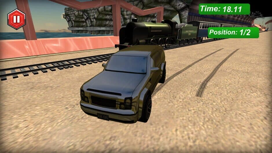 Cars vs Train screenshot