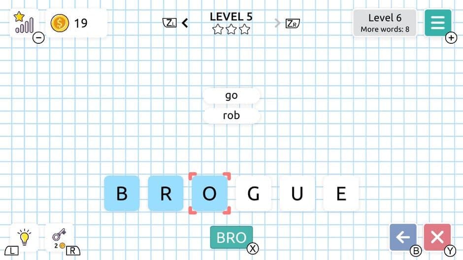 Words in Word screenshot