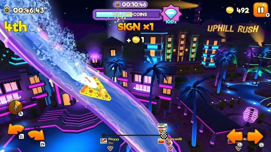 Uphill Rush Water Park Racing screenshot