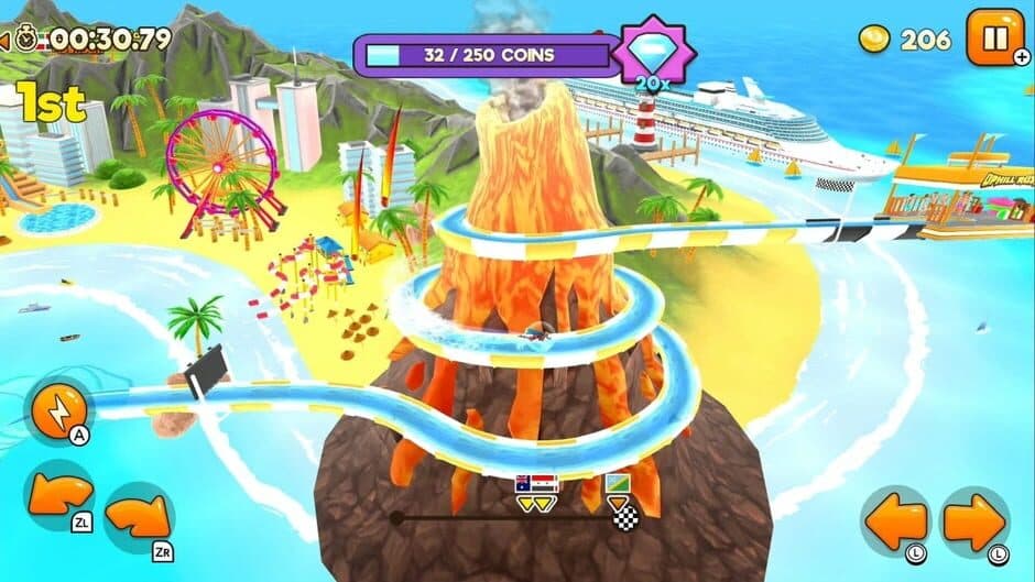 Uphill Rush Water Park Racing screenshot