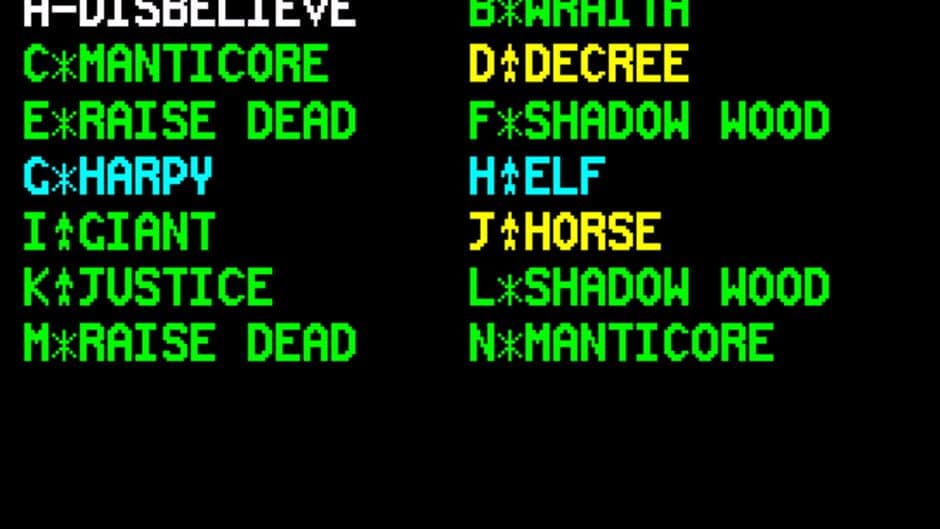 Chaos: The Battle of Wizards screenshot