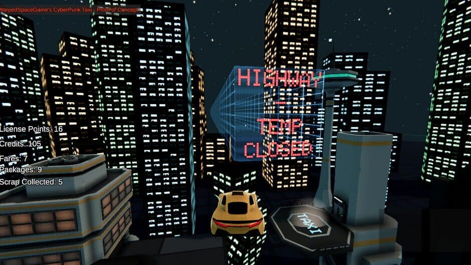 Cyber Courier 2088 screenshot