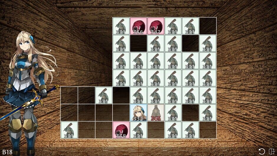 Dungeon in Grid Puzzles screenshot