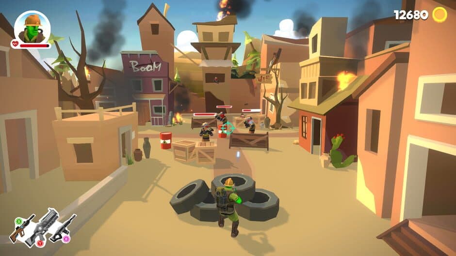 Green Soldiers Heroes screenshot