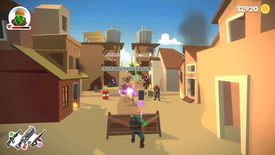 Green Soldiers Heroes screenshot