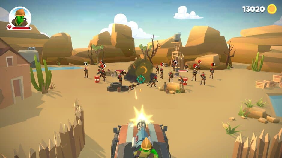 Green Soldiers Heroes screenshot
