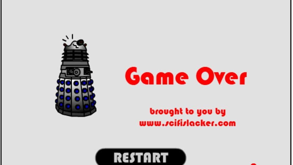 Whack-A-Dalek screenshot