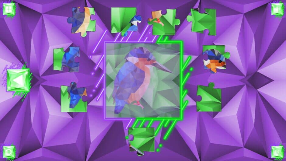 Poly Jigsaw: Birds screenshot