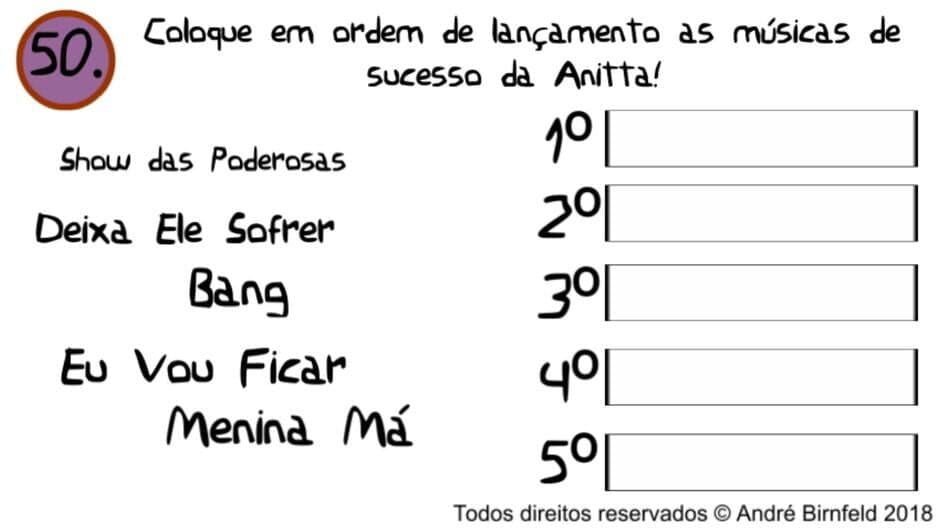 Gênio Quiz Anitta screenshot