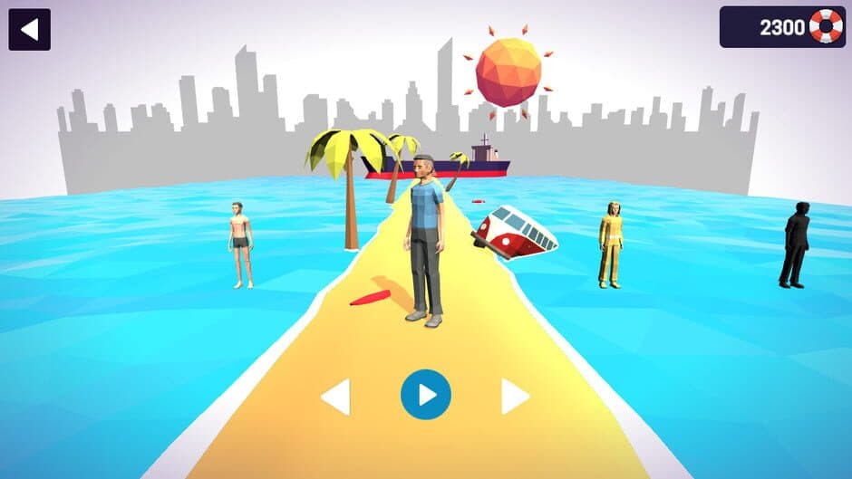 Waves Running Simulator screenshot