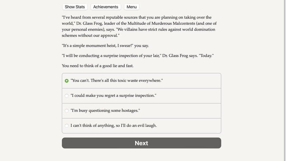 Top Villain: Total Domination screenshot