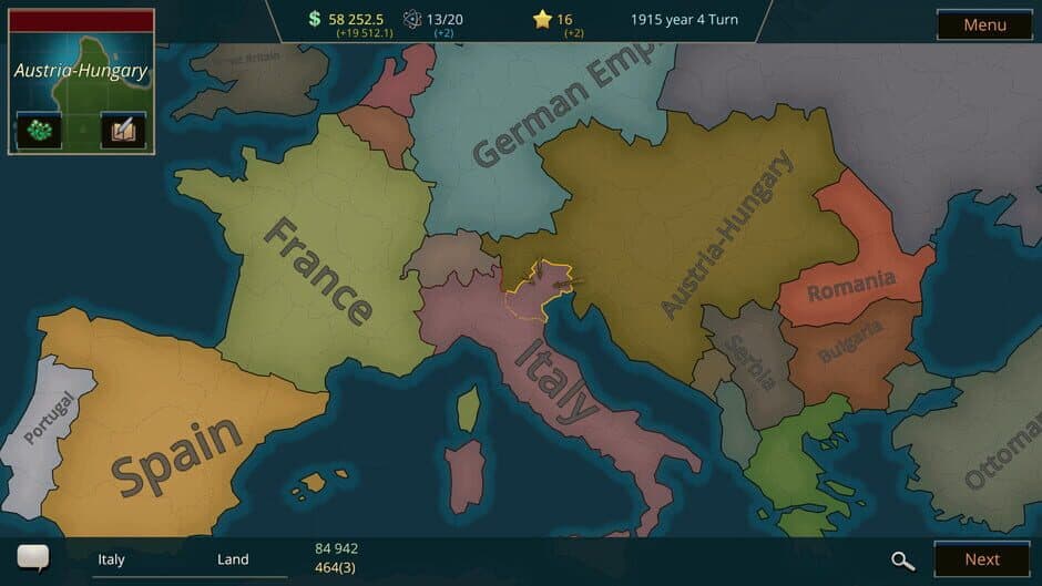 Warnament screenshot