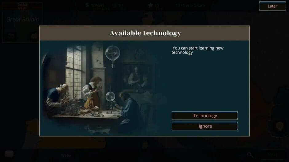 Warnament screenshot