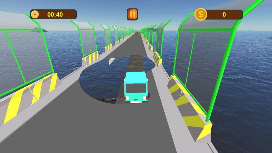 Crossing Damaged Bridge screenshot