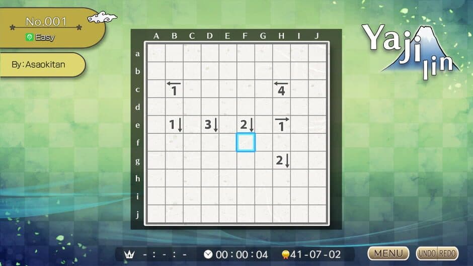 Puzzle by Nikoli S: Yajilin screenshot