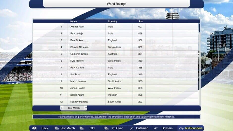 Cricket Captain 2023 screenshot