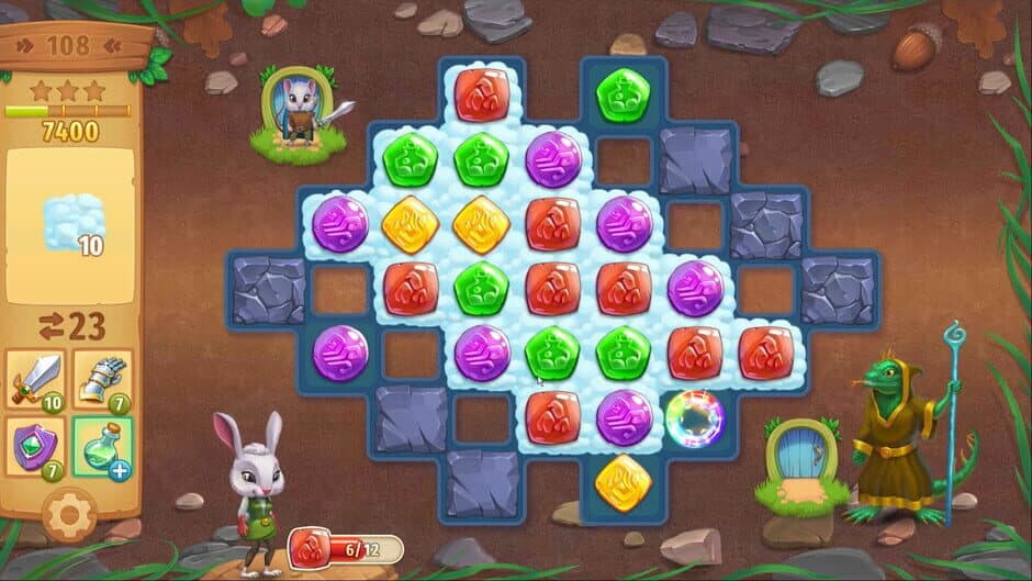 Strongblade: Match 3 Puzzle and Match-3 Adventure screenshot