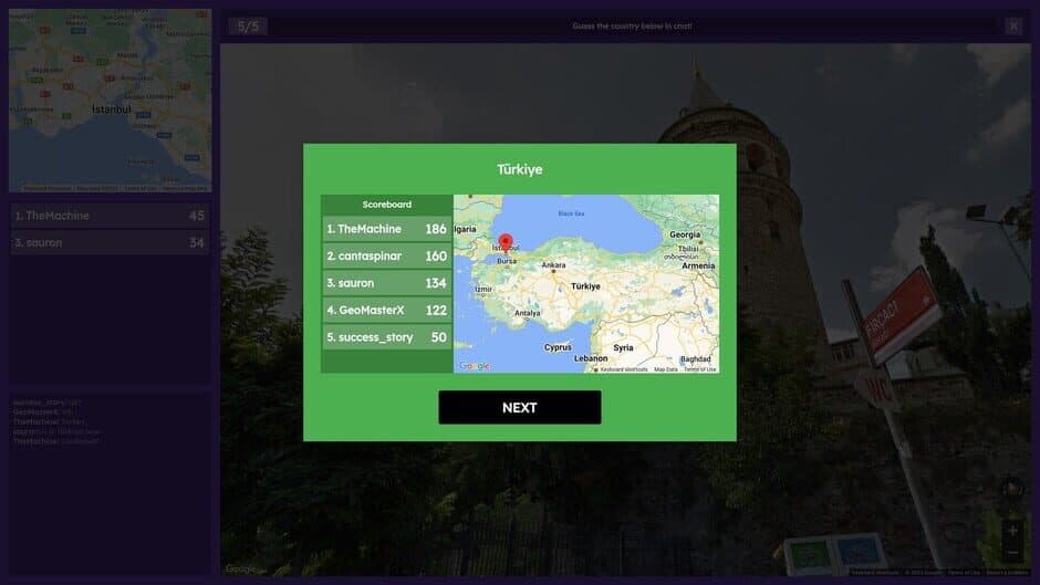 Panomap screenshot