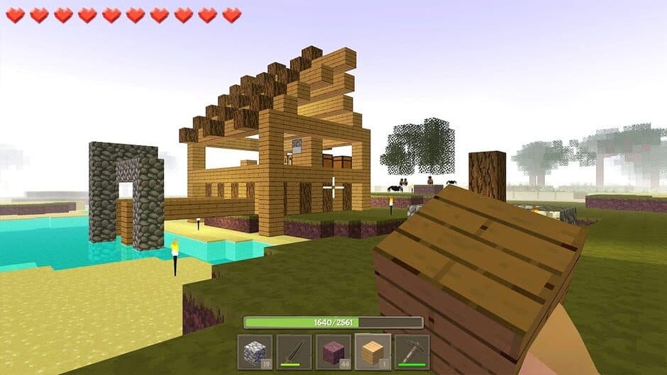 Crafting Block World: Magic Dungeons Adventure screenshot