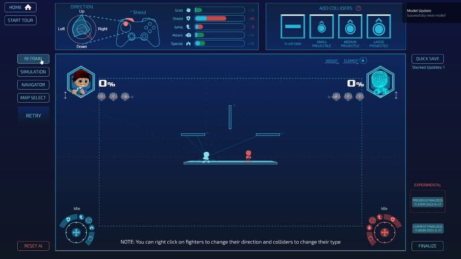 AI Arena screenshot