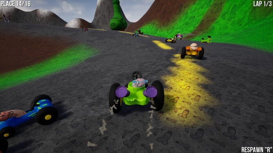 Dickland: Racing screenshot