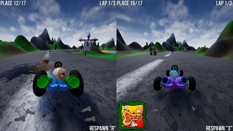 Dickland: Racing screenshot