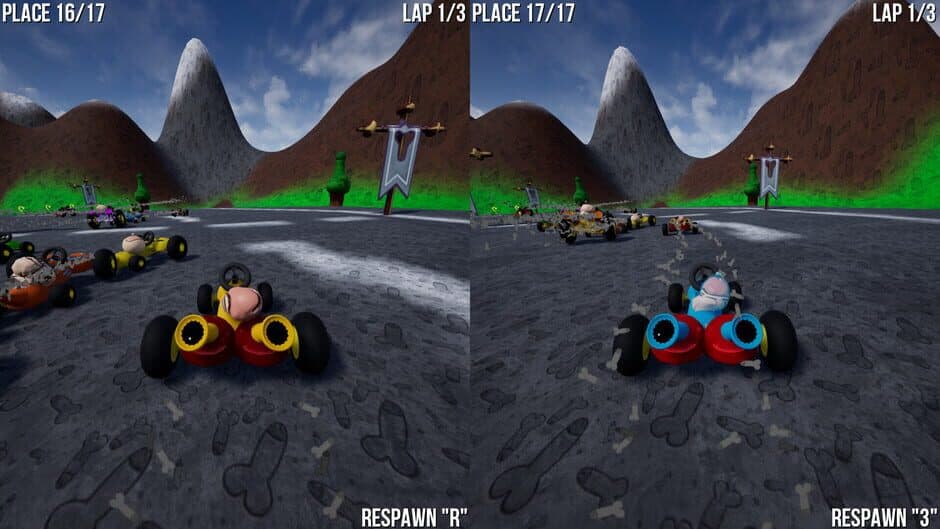 Dickland: Racing screenshot