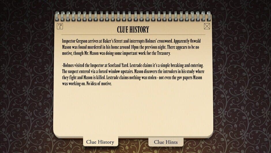Sherlock Holmes Consulting Detective: The Case of Banker's Final Debt screenshot