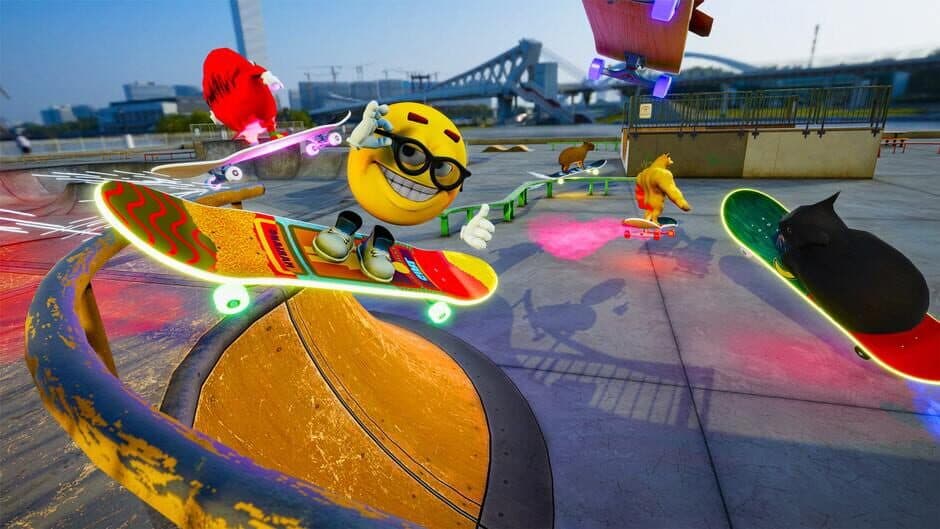 Skateboard Drifting Simulator with Maxwell Cat: The Game screenshot