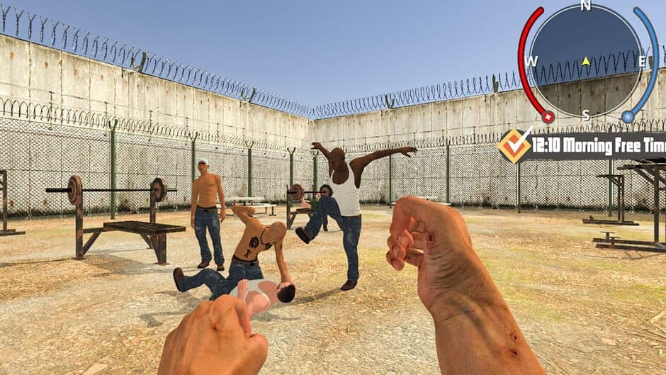 Prison Life Simulator Jail: Gangster Escape Games Scary Architect Battle screenshot