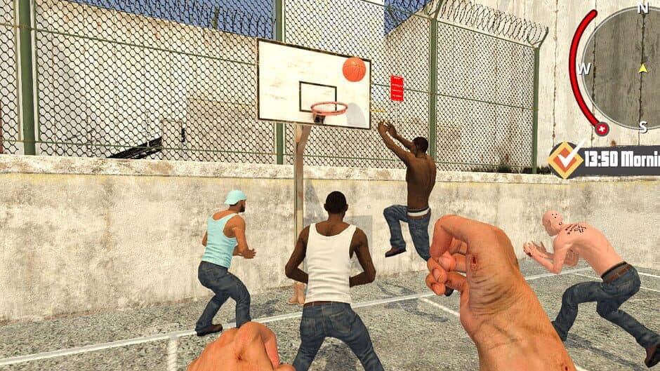 Prison Life Simulator Jail: Gangster Escape Games Scary Architect Battle screenshot