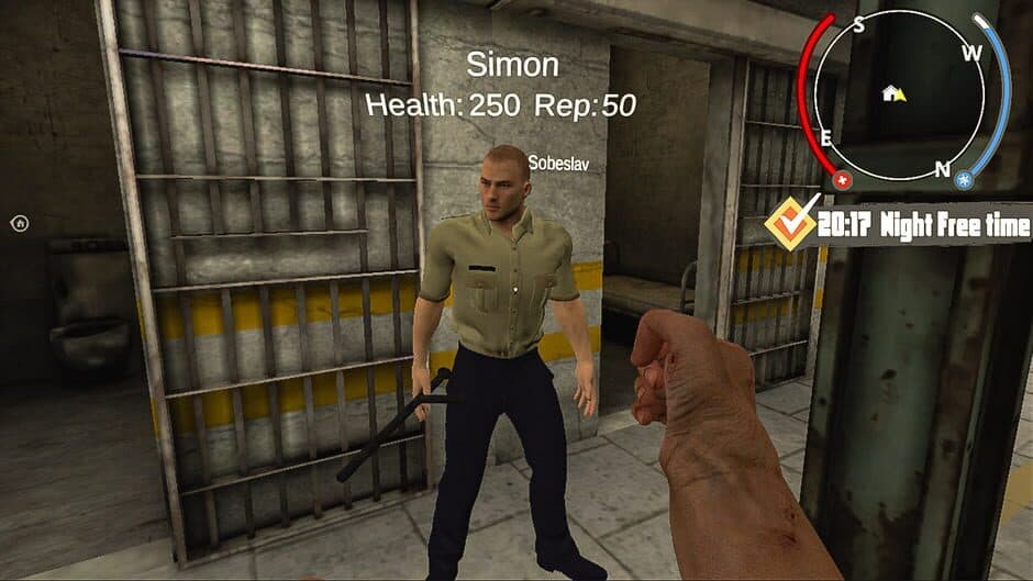 Prison Life Simulator Jail: Gangster Escape Games Scary Architect Battle screenshot