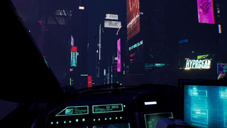 Cyber Space Driver screenshot