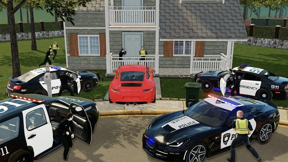 Rescue Team 911 Simulator: Ambulance, Police, Firefighter screenshot