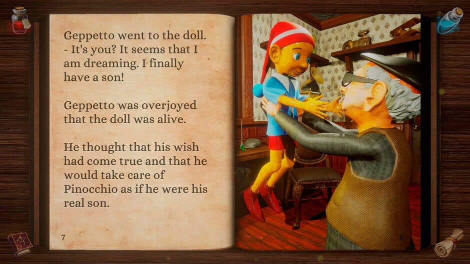 Pinocchio: Interactive Book screenshot