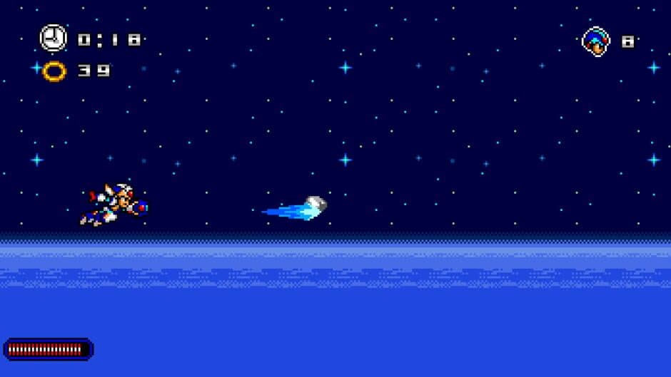 Megaman X in Sonic Blasting Adventure screenshot