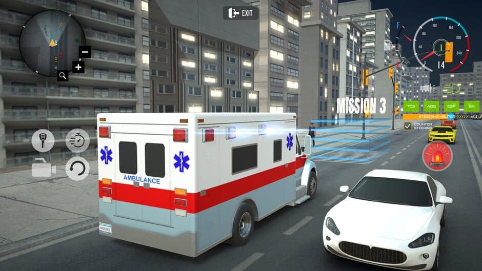City Ambulance Car Driving screenshot