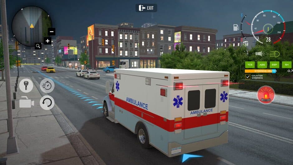 City Ambulance Car Driving screenshot