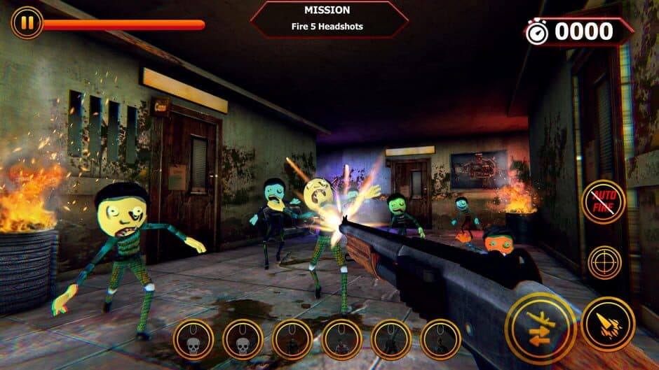 Zombie Sniper Shooter: Stickman War screenshot