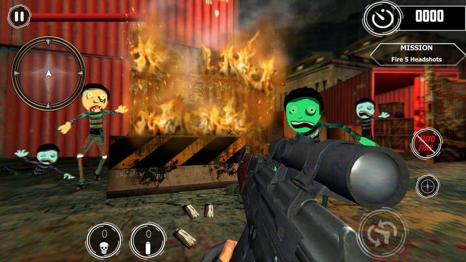 Zombie Sniper Shooter: Stickman War screenshot