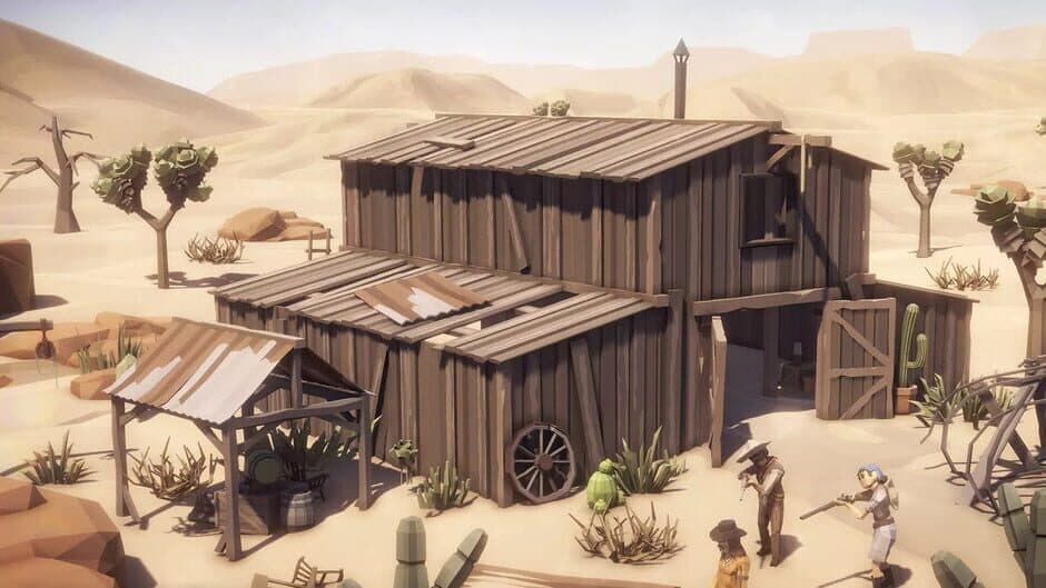 Hidden Western Frontier Top-Down 3D screenshot